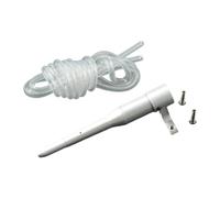 MFMEXUL Kit de Tube de Pitot RC avec Tête de Tube Piézoélectrique En Métal PP de Précision pour Modèles D'avions Télécommandés. Convient Aux Utilisateurs