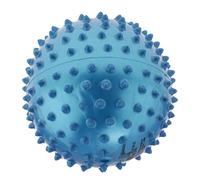 MFMEXUL Knobby Balle Sensorielle Texturée pour Bébé Jouet Éducatif Balle Massage Balle à Picots Légère et Sécurisée en PVC Adaptée pour Motricité Enfants, Bleu