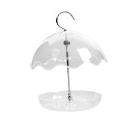 MFMEXUL Mangeoire à Oiseaux étanche avec Crochet pour Nourrir Les Oiseaux sur Une Terrasse Ou dans Un Jardin.