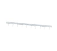 MFMEXUL Modèle de Railing Routier Miniature Barrière pour Décor de Route Architecture PP Montage Simple Adapté Aux Enfants Créateurs Bureau Éducation, Argenté, 21.5 Cm