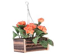MFMEXUL Plante Miniature Suspendue Féerique pour Maison de Poupée à L'échelle 1/12