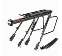 MFMEXUL Porte- Arrière pour Vélo en Aluminium Dégagement Rapi Sign Stable à Double Support Latéral pour Une Installation Facile Un Rrait Rapi sans, Garde-Boue