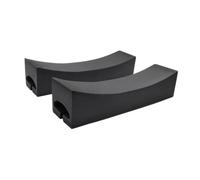 MFMEXUL Porte-Kayak de Toit en 2 Parties pour Voiture, Blocs de Mousse Robustes, Design Profilé, Protecteur, Montage Facile, Idéal pour Les Vacances et