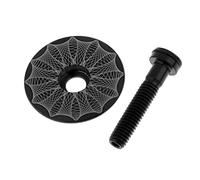 MFMEXUL Potence de Vélo avec Jeu de Direction à 6 Boulons. Composants de Vélo, Ciel Noir, 31.8mm