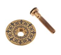 MFMEXUL Potence de Vélo avec Jeu de Direction à 6 Boulons. Composants de Vélo, Totem Doré, 31.8mm