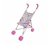 MFMEXUL Poussette Enfant Interactive Landau Portable Chariot Stable Accessoire Rétractable Maniement Adapté aux Petites Mains pour Enrichir Les Histoires, Chariot Plastique Animal