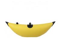 MFMEXUL Stabilisateur de Kayak Flottant et Trigger Bouée Gonflable Tube Unique Long et en Polychlorure de Vinyle avec Surface de Montage et Valve Pratique, Jaune