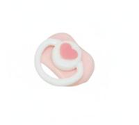 MFMEXUL Sucette pour Poupée Prop Accessoire Miniature OB11 Jouet Plastique Léger Décoration Réaliste Adaptée aux Collectionneurs Animation Exposition, Pink