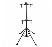 MFMEXUL Support de Réparation de Vélo Rack d'entretien Support d'Atelier Pied de Maintenance Station Pliable Acier Revêtu Résistant Réglable 127cm-185cm Prise, Libération Rapide