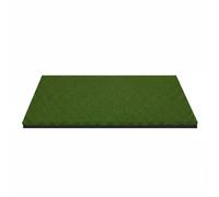 MFMEXUL Tapis d'Entraînement Golf Frappe Surface Nylon et Base EVA pour Insertion de Tee et du Geste Adapté au Jardin Terrasse Intérieur Practice, 90x150cm, 10MM Nbr Nylon