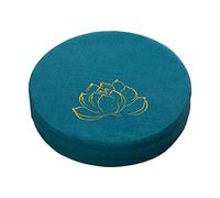 MFMEXUL Tranquil Oreiller de méditation - Confort haut de gamme pour une relaxation pleine conscience, bleu foncé, 6 cm