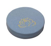 MFMEXUL Tranquil Oreiller de méditation - Confort haut de gamme pour une relaxation pleine conscience, bleu, 10 cm