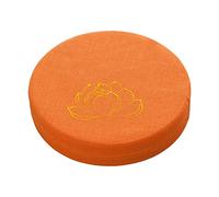 MFMEXUL Tranquil Oreiller de méditation - Confort haut de gamme pour une relaxation pleine conscience, orange, 6 cm