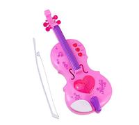 MFMEXUL Violon Jouet Portable à 4 Cordes pour Enfants D'âge Préscolaire (filles et Garçons) - Idéal pour Un Anniversaire