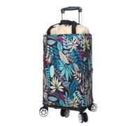 MFRELMNZG Heavy Duty Aluminum Alloy Shopping Cart with 5 Swivel Wheels Lightweight Detachable Grocery Trolley for Easy Transport and Mobility Perfect for Shopping and Errands