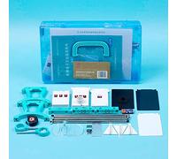 MFRELMNZG Kit d'optique de Base pour laboratoires de Physique Scolaire, kit d'expériences optiques en Sciences physiques - Lentilles Multiples, Plateforme expérimentale Optique, éducation SC