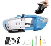 MFRELMNZG Machine de cerclage à Fusion à Chaud Portable, Machine de cerclage électrique, Outil de cerclage Automatique par soudage à Chaud, Machine de cerclage Portable pour Sangles et feuil