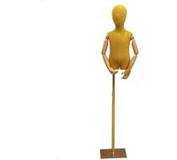 MFRELMNZG Mannequin de Couture pour Enfant, Bras en Bois réglable pour présentoir de vêtements