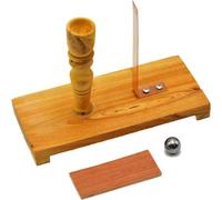 MFRELMNZG Matériel expérimental de mécanique Physique : copeaux de Bois, Billes métalliques, démonstrateur inertiel. Expérience de mécanique. Expérience de Physique. Première Loi du mouvemen