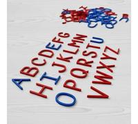 MFS MYFUTURSHOP Lettres Majuscules Montessori - Alphabet Capitales pour Initiation à la Lecture et Première Écriture, 79 Pièces, Jeu Éducatif École Maternelle 3-6 Ans