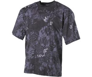 Mft Chasse Tactique Jersey T-Shirt 100 % Coton Hommes Randonnée Haut Serpent Noi