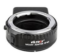 MFT Mount AF Lens Adapter NF-M1 Compatible avec Nikon F Series Objectif vers M4/3 Appareil photo Panasonic GH3/GH4/GH5/GF1/GF9/GX1/GX85/G1/G7 Olympus E-M1/E-M10/E-PL2/E-PL8/E-PM1/E-P5 BMPCC