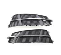 MFTGRS Pour A6 C7 S-Line 2014 2015 2016 2017 2018 Chrome Voiture Pare-chocs Avant Calandre Inférieure 4G0807681AN 4G0807682AN 2 Pièces