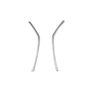 MFTGRS Pour Dacia Pour Duster 2018 + Garniture Calandre Chromée Accessoires Style 2 Pièces