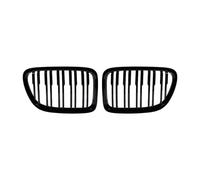 MFTGRS Pour E84 X1 18i 20i 25i 28i 2009-2015 2 Pièces Grilles Course Pare-chocs Avant Voiture Grilles Rein Double Ligne Double Latte