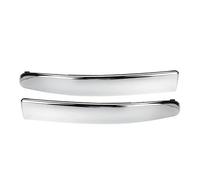 MFTGRS Pour Fiat 500 2007-2015 Chrome Voiture Pare-chocs Avant Moulage Garniture Inférieure Pare-chocs Revêtement D'habillage Inférieur 735455056 735455057