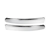 MFTGRS Pour Fiat 500 2007-2015 Moulure Pare-chocs Avant Garniture Chromée Inférieure Gauche Droite 735455056 735455057(1 paire)