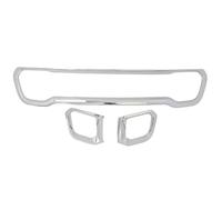 MFTGRS Pour Jeep Pour Cherokee 2014 2015 2016 2017 2018 Calandre Centrale Avant Grilles Couverture Garniture Chrome Bas Pare-chocs Bande Course