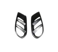 MFTGRS Pour Mercedes Pour Benz Classe C W205 C43 AMG C180 C200 Sport 2015-2019 Noir Mat Pare-chocs Avant Maille Grille Cadre Couvercle Ventilation