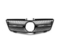 MFTGRS Pour Mercedes Pour Benz Classe ML W164 2005-2008 Grille Calandre Avant ML320 ML350 ML500 Grille Capot Pare-chocs Supérieur(Noir)