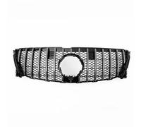 MFTGRS Pour Mercedes Pour Benz GL Classe X166 GL350 GL400 2013-2015 Style GT Couverture Calandre Avant Voiture Pare-chocs Capot Maille Cadre Version Base(Argent)