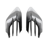 MFTGRS Pour Mercedes Pour Benz GLE Classe Coupé W167 C167 2024 + GLE450 GLE53 AMG Garniture Couvercle Ventilation Latérale Pare-chocs Avant(Fibre de carbone)