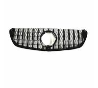 MFTGRS Pour Mercedes Pour Benz W447 V CLASS 2016-2021 GT R Style Grille Avant Grille Supérieure Pare-Chocs Voiture Avec Trou Pour Caméra(Noir)
