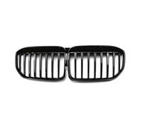 MFTGRS Pour Série 7 G11 G12 730i 740i 750i 740e 730d 2020-2022 Pare-chocs Avant Voiture Grille Calandre Capot Racing Grills Noir Brillant(1-Latte)