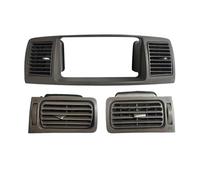 MFTGRS Pour Toyota Pour Corolla E120 EX 2003-2006 3 Pièces Tableau Bord Voiture A/C Sortie Climatisation Panneau Ventilation Cadre Calandre