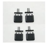 MFTGRS Pour Toyota Pour Land Cruiser Pour Prado LC150 2010-2017 Voiture A/C Climatiseur Évents Climatisation Sortie Languette Clip 4 Pièces(Noir)