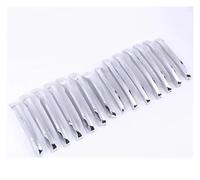 MFTGRS Pour X1 F48 2016 2017 2018 2019 20i 25i 25le 14Pcs Car Styling Chrome Front Grille Trim Strips Cover(Argent)