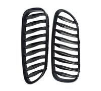 MFTGRS Pour Z4 E85 E86 Coupé 2003-2008 2 Pièces Pare-chocs Avant Calandre Capot Grilles Course Noir Brillant 51117117757 51117117758