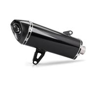 MFTGRS Tuyau Échappement Moto Système Complet Échappement Moto Connecter Silencieux avec DB Killer pour Y&amaha XMAX300 Xmax 300 2017-2024(Un)