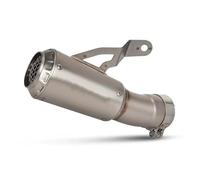 MFTGRS Tuyau Échappement Moto Système Échappement Moto Silencieux Course Évasion 61mm Slip on pour S1000RR S1000R 2019-2024