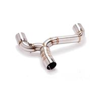 MFTGRS Tuyau Échappement Moto Système Échappement Moto Silencieux Lien Central Tuyau 51mm Slip on pour Suzuki GSR400 GSR600 BK400 BK600