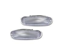 MFTGRS Voiture Marqueur Latéral Avant Feux Stationnement Carcasses Boîtier Pas Douille Ampoule Pour VW Pour Beetle(Lentille transparente)