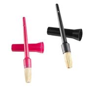 MFUOE 2 pièces Brosse à Huile de Sabot Brosse à Huile de Sabot avec Capuchon Brosse de Dressage de Sabot Brosse de sélection de Sabot de Cheval Outils de Nettoyage Portables pour Nettoyer Les Sabots