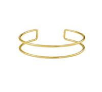 MFUOE Brassard réglable doré ouvert en bobine de poignet tendance accessoires de costume de déesse grecque pour femme