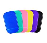 MFUOE Lot de 6 tapis adhésifs antidérapants pour peinture diamant en gel de silicone antidérapant pour accessoires de peinture diamant