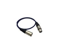 MFUPR 3 Male to Female Audio Cable Headphone Extension Cable Headphones Splitter Mic Splitter Audio Stereo Cable XLR Male to Female Cable to Weave(Blue,300cm)